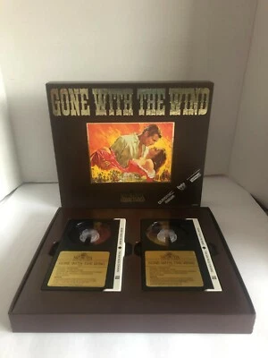 Gone With the Wind Beta HI-FI 2 Stereo Videocassette Box Set 1967 MGM Video - Image 1 of 4