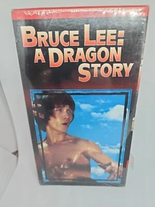BRUCE LEE: A DRAGON STORY 1997 VHS BRUCE LEE FACTORY SEALED BRAND NEW  - Picture 1 of 5