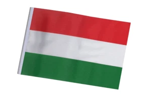 Bandera Pequeña Hungría - Ideal para Artes y Oficios - 23cm x 15cm - Imagen 1 de 3