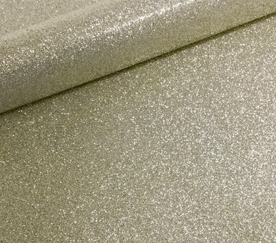 SYNTEGO NON SHED GLITTER PAPER 10 A4 PALE GOLD NON SHED SOFT TOUCH GLITTER PAPER, WHITE BACKED APPROX 150GSM