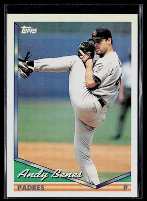Andy Benes 1994 Topps #70 San Diego Padres - Image 1 of 2