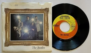 The Beatles Strawberry Fields Forever / Penny Lane 45 rpm PS Capitol (1967) vg++ - Picture 1 of 2