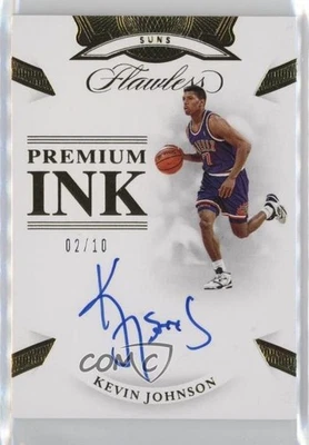 Panini Flawless Premium Ink Gold 2019-20/10 Kevin Johnson #PI-KJN automático Foto 1 de 2