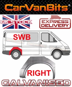 FÜR FORD TRANSIT MK4 MK5 91-00 SWB RADLAUF REPARATUR KÖRPERVERKLEIDUNG SCHWELLER RECHTS - Bild 1 von 6