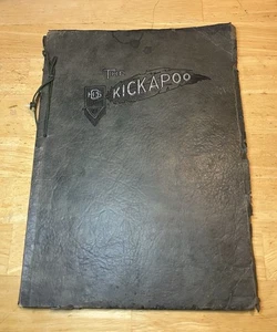 The Kickapoo Owensville Indiana High School Yearbook 1921 Genealogy RARE - Bild 1 von 19