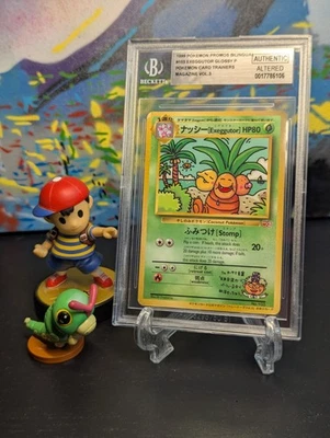 Pokemon 1999 🌴 Japanese Promo Trainer Glossy Bilingual Exeggutor BGS ALT AUTH🌴 - Image 1 of 3