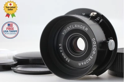 [Sin usar] Voigtlander COLOR SKOPAR 35mm f3.5 Pintura Negra Leica M Mount... - Imagen 1 de 4