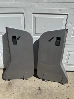 97-06 Jeep Wrangler TJ Door Half 1/2 HARD DOORS Pair Left Right w/ Uppers - Image 1 of 4