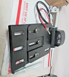 Motorrad LED Kennzeichenhalter, seitliche Halterung Kennzeichenhalter 2004-2020 - Bild 1 von 7