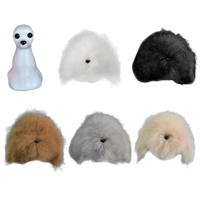 Realistic Synthetic Fiber Hairpiece For Pet Grooming Trimming And Coloring - Image 1 of 4