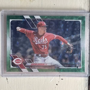 Actualización Topps 2021 lámina verde/499 Ashton Goudeau #US182 novato radiocontrol - Imagen 1 de 2
