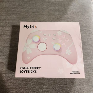 Mytrix• Hall Effect Joystick - Wireless Controller Pink - Picture 1 of 13