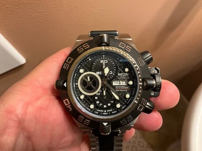 INVICTA SWISS MADE SUBAQUA NOMA IV MODEL 6521 LE#386/500 VALJOUX 7750 AUTO CHRON - Image 1 of 4