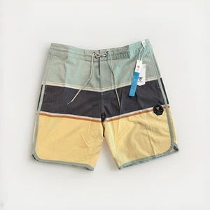 Pantalones Cortos de Tabla Vissla Jack Soren Upcycle Coco Hombres 33 Surfer Secado Rápido Natación - Imagen 1 de 3