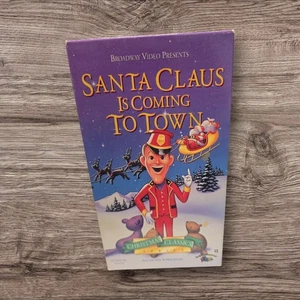 Santa Claus Is Coming To Town Christmas Classics Series VHS Movie - Picture 1 of 2
