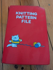 Unique Vintage Knitting Pattern File Full of Patterns - Picture 1 of 11
