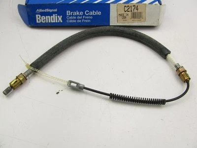 Cable de freno de estacionamiento delantero Bendix C2174 para Ford F-100 y F-250 1961-1964 Foto 1 de 3