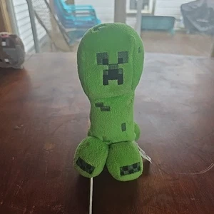 Mojang Minecraft Creeper Plush Green 7” Stuffed Plush Toy Green 2013 - Picture 1 of 3