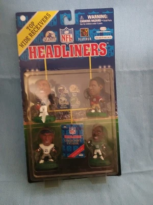 Headliners Corinthian Top Wide Receivers 1996 DEION SANDERS Carter Rice NFL SLU - Image 1 of 2