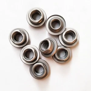2 Steel Cone Nuts for Bike Axles 38mm Long Perfect Fit for Solid Rear Axles - Picture 1 of 12