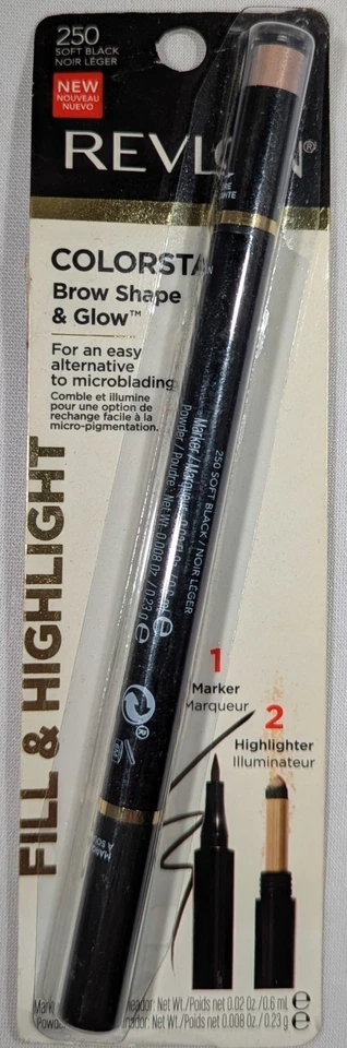 Revlon ColorStay Brow Shape & Glow - Shade: 250 Soft Black - Image 1 of 1