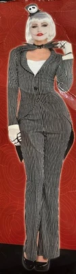 Disney Nightmare Before Christmas Lady Jack Skellington Costume Adult Large - Image 1 of 3