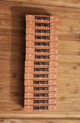 Jenga Brick Fornite  Game Replacement Lot 15 Wood Block Pieces Parts Only  - Image 1 of 2