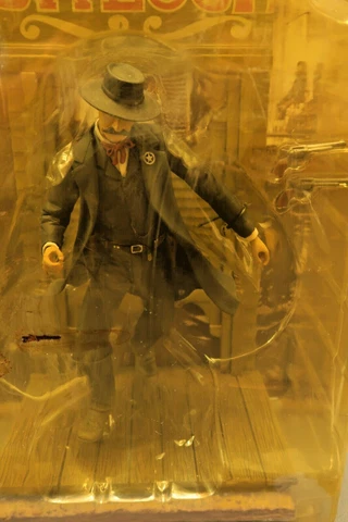 NEW Wyatt Earp U.S. Marshall Tombstone Action Series 2 by Dusty Trail Toys 2004 Cover