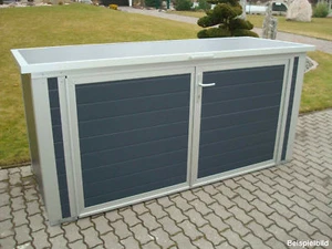 GO-ISO - 3er Mülltonnenbox Mülltonnenschrank Müllbox aus Sandwichplatten - Bild 1 von 5