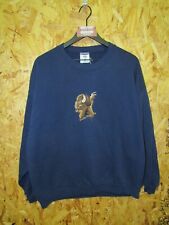 Vintage Jerzees Custer State Park Embroidered Sweatshirt Buffalo 2XL #3572