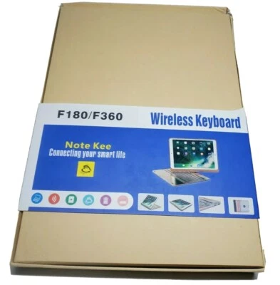 F180 / F360 WIRELESS KEYBOARD NOTE KEE FOR IPAD PRO 11" Black Cable not Included - Image 1 of 4