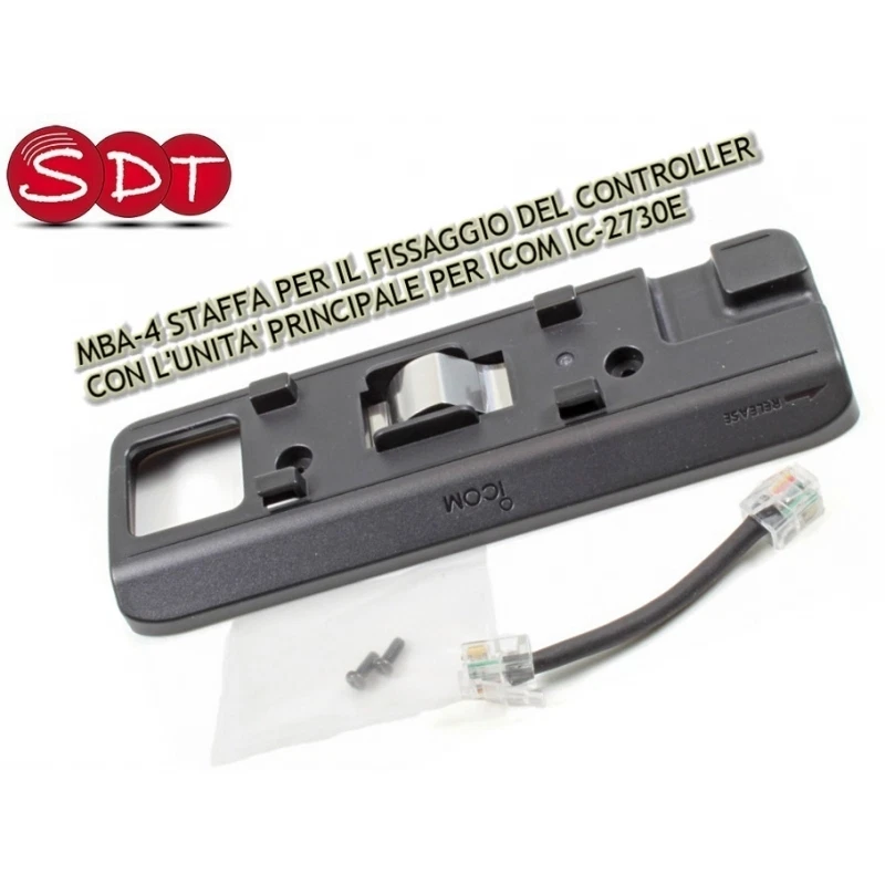 MBA-4 STAFFA PER IL FISSAGGIO DEL CONTROLLER CON L'UNITA' PRINCIPALE PER ICOM IC - Immagine 1 di 1