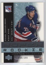 2001-02 Upper Deck Premier Collection /399 Mikael Samuelsson #73 Rookie RC