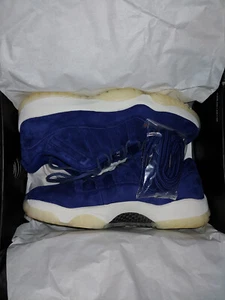 Nike Air Jordan 11 Retro Low Derek Jeter Av2187-441 SIze 10.5 NEW - Picture 1 of 4