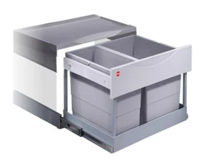 Hailo Abfallsammler TR Swing Einbau Mülleimer Raumspar-Tandem-S-plus 2-fach Müll - Bild 1 von 7