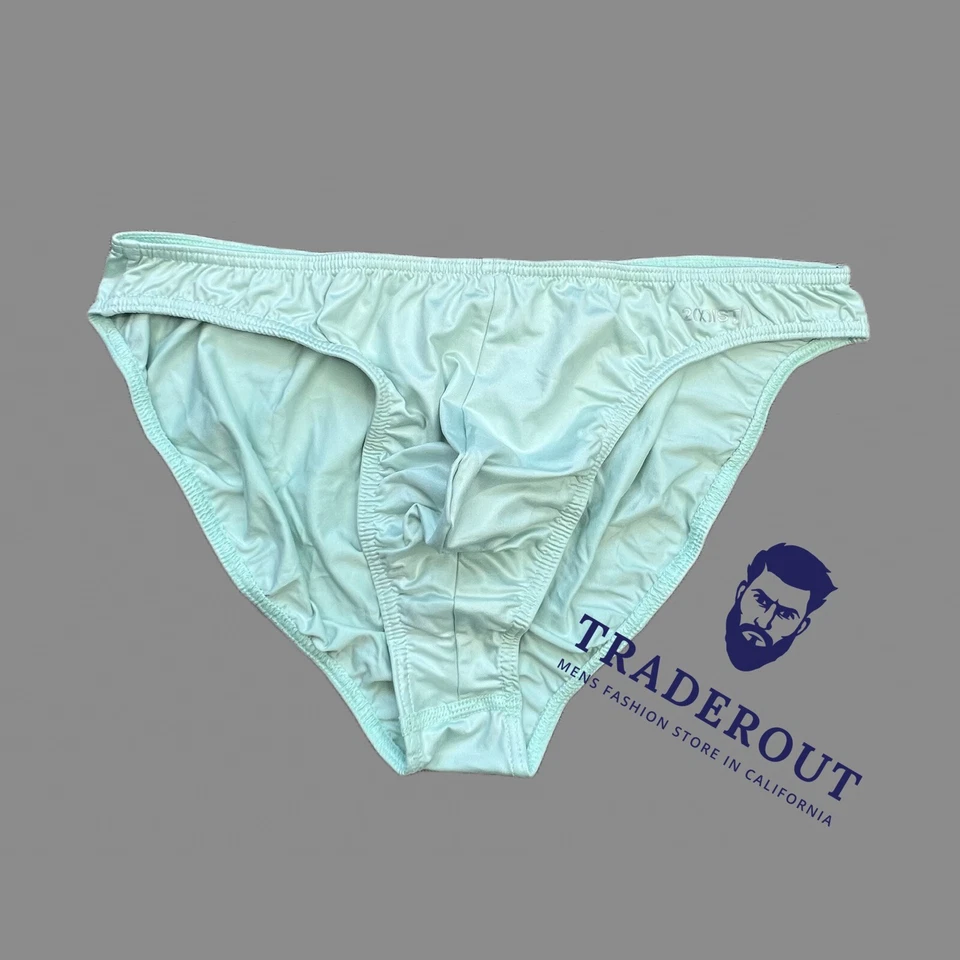 2(X)ist 2xist men Green Sliq hip brief bikini underwear size S M - Image 1 of 4