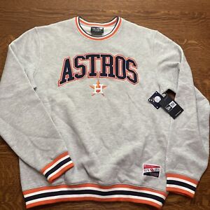 New Era Houston Astros MLB Men’s Pullover Crewneck Sweatshirt 2024 Size L NWT
