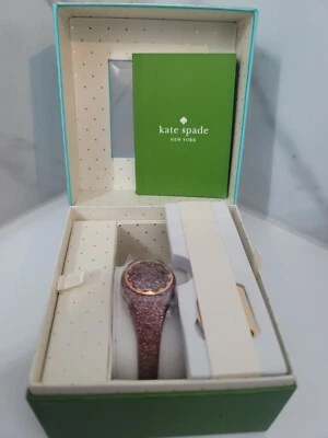 Kate Spade NY Scallop Activity Tracker Pink Glitter Watch Style  - Image 1 of 4