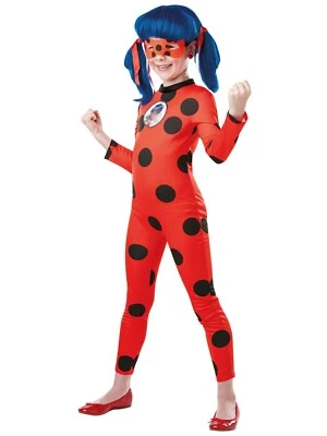 Rubies 300778 Miraculous Ladybug DELUXE Kinder Kostüm, Gr. S - XL (3 - 10 Jahre) - Bild 1 von 4