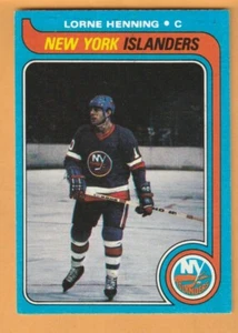Lorne Henning New York Islanders 1979-80 Topps #193 - Foto 1 di 2
