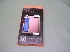 Spigen Brand "Slim Armor CS" iphone 7 or 8 case, Rose Gold Color, NIB