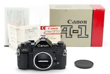 [MINT in BOX] Canon A-1 SLR 35mm Film Camera BLACK Body Only From JAPAN
