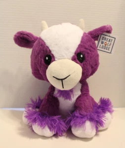 Neu! Fiesta Great Wolf Lodge lila Ziege Stofftier Plüsch 9,5 Zoll Neu mit Etikett - Bild 1 von 10