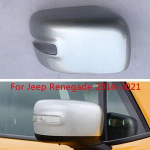 Right Side Rearview Door Side Mirror Shell Cover Cap For Jeep Renegade 2016~2021 - Picture 1 of 4