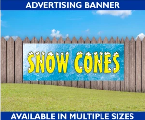 Banner publicitario CONOS de nieve - Imagen 1 de 1