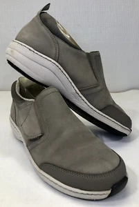 Pre-Owned Women’s Aetrex Tyra Slip On Leather Faux Fur Lined Sz EUR 38 US 7.5-8 - Picture 1 of 16