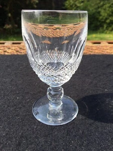 Waterford Colleen Corte Cristal 11cm x 5.5cm Vino Pequeño/Vaso de Oporto Base Firmada - Imagen 1 de 5