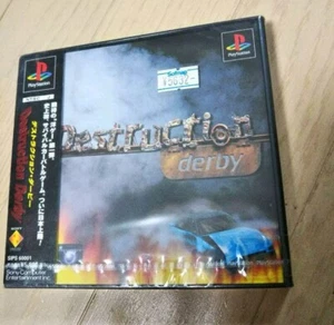 Destruction Derby PS1 Playstation 1 Japanische Ver. Factory Sealed Neu - Bild 1 von 4