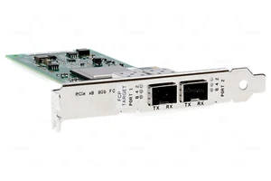 111-00480+C0 NETAPP QLOGIC QLE2562 DUAL PORT 8GB FC PCI-E ADAPTER FOR FAS - Photo 1/7