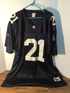 THROWBACK MITCHELL & NESS DEION SANDERS #21 FLACONS JERSEY AZUL MARINO Talla 56 - Imagen 1 de 7